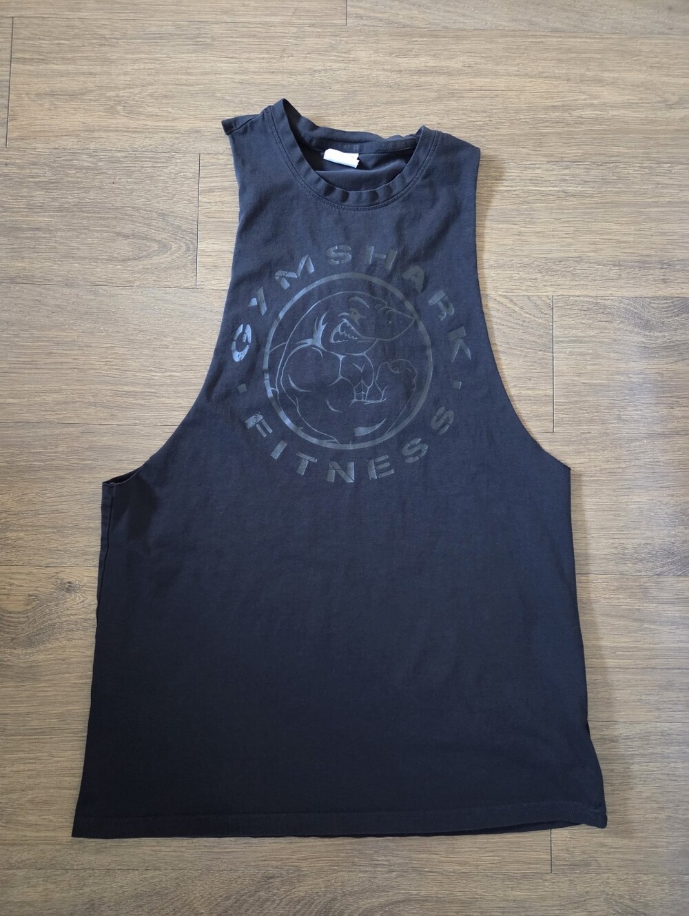 Gymshark Black Muscle Tank Top